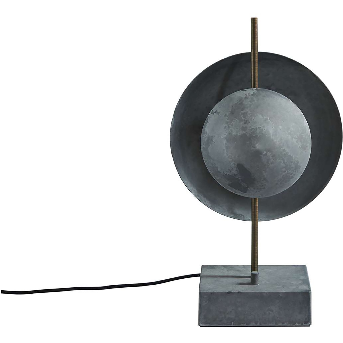 Dusk Table Lamp, Oxidized
