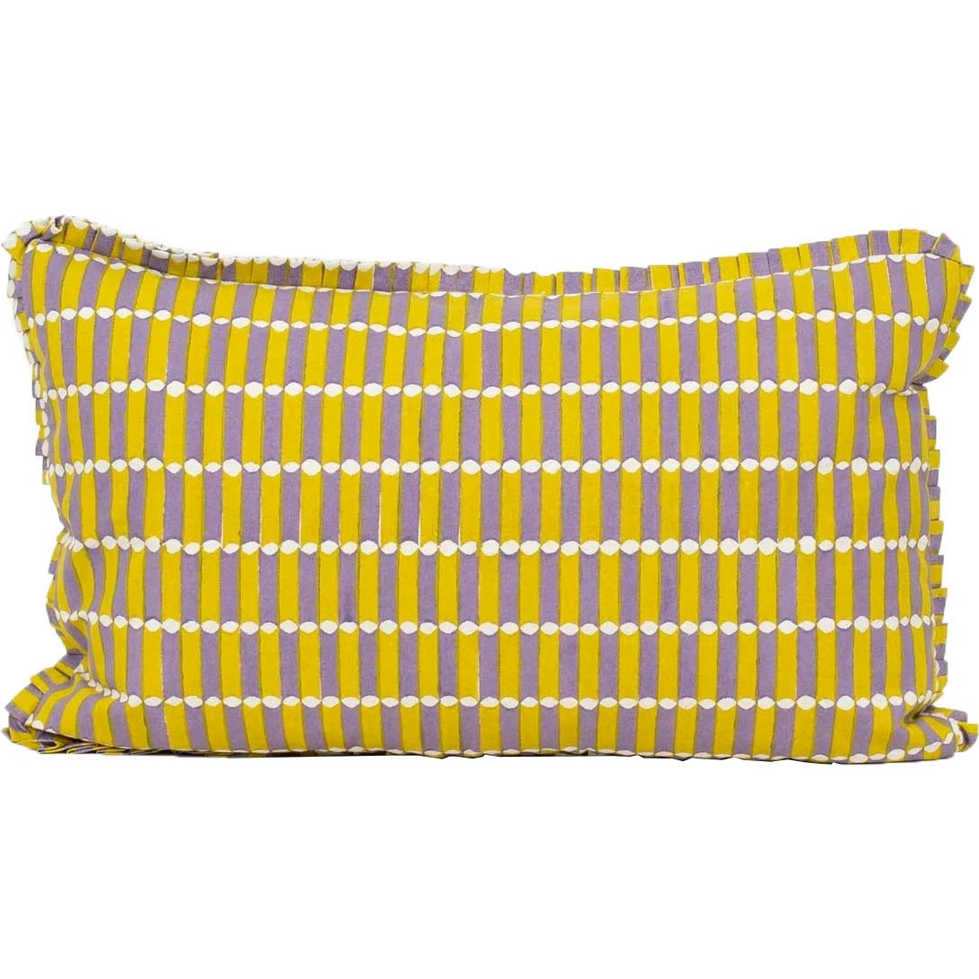 Tivoli Tyynynpäällinen 30x50 cm, Keltainen/Liila