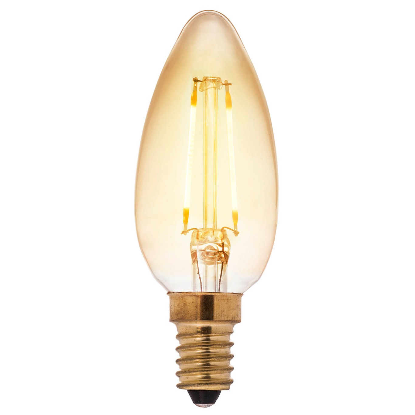Filament LED Amber E14 2200K 360lm 4,5W Dimmable