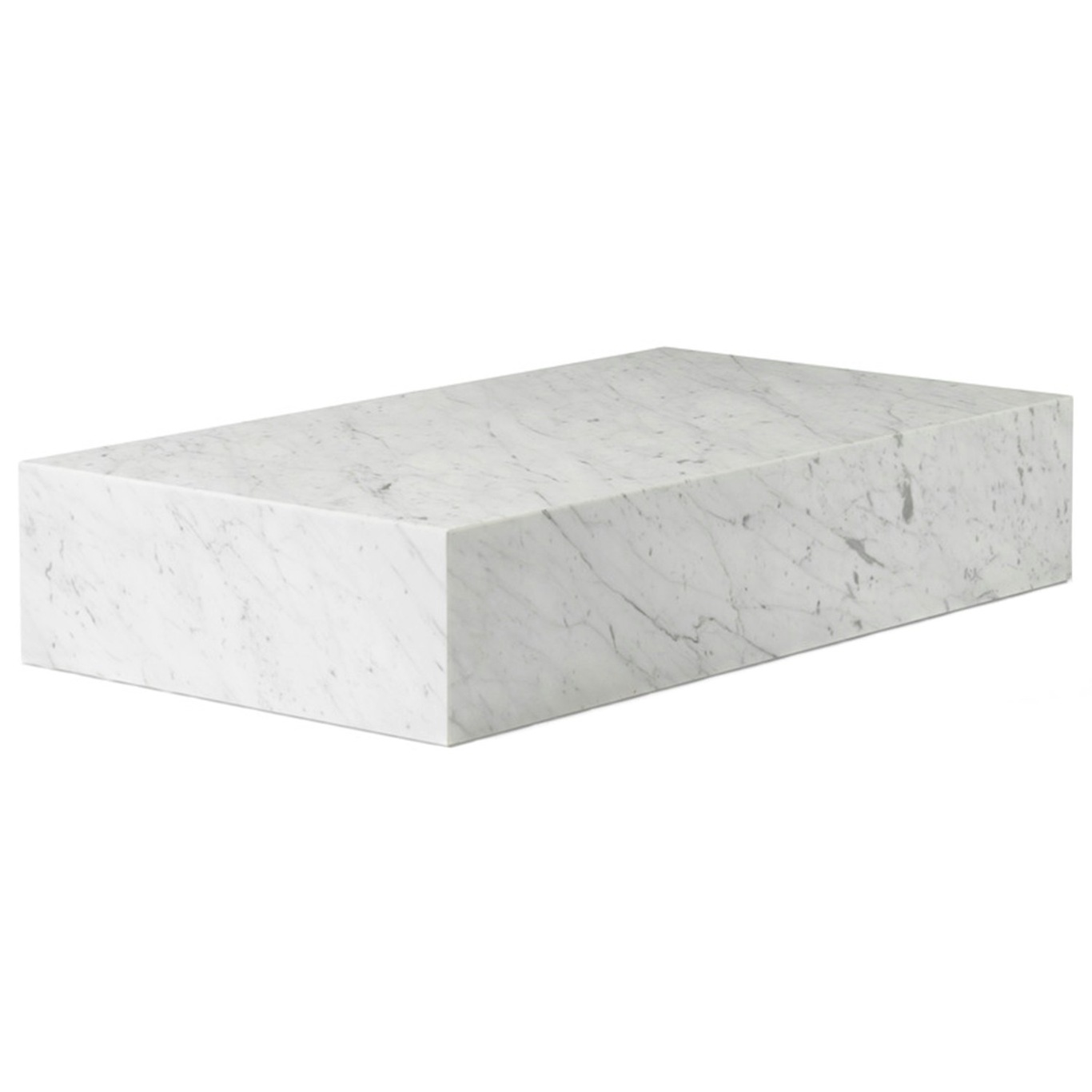 Plinth Grand Sohvapöytä 137x76 cm, Carrara