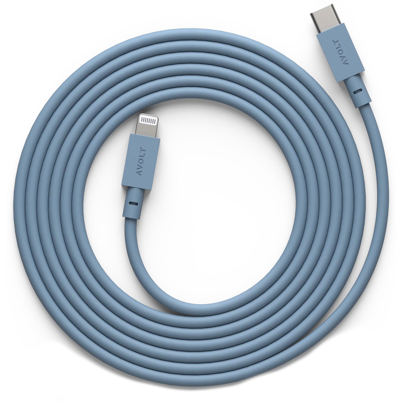 Cable 1 Latausjohto USB-C / Lightning 2 m, Hainsininen