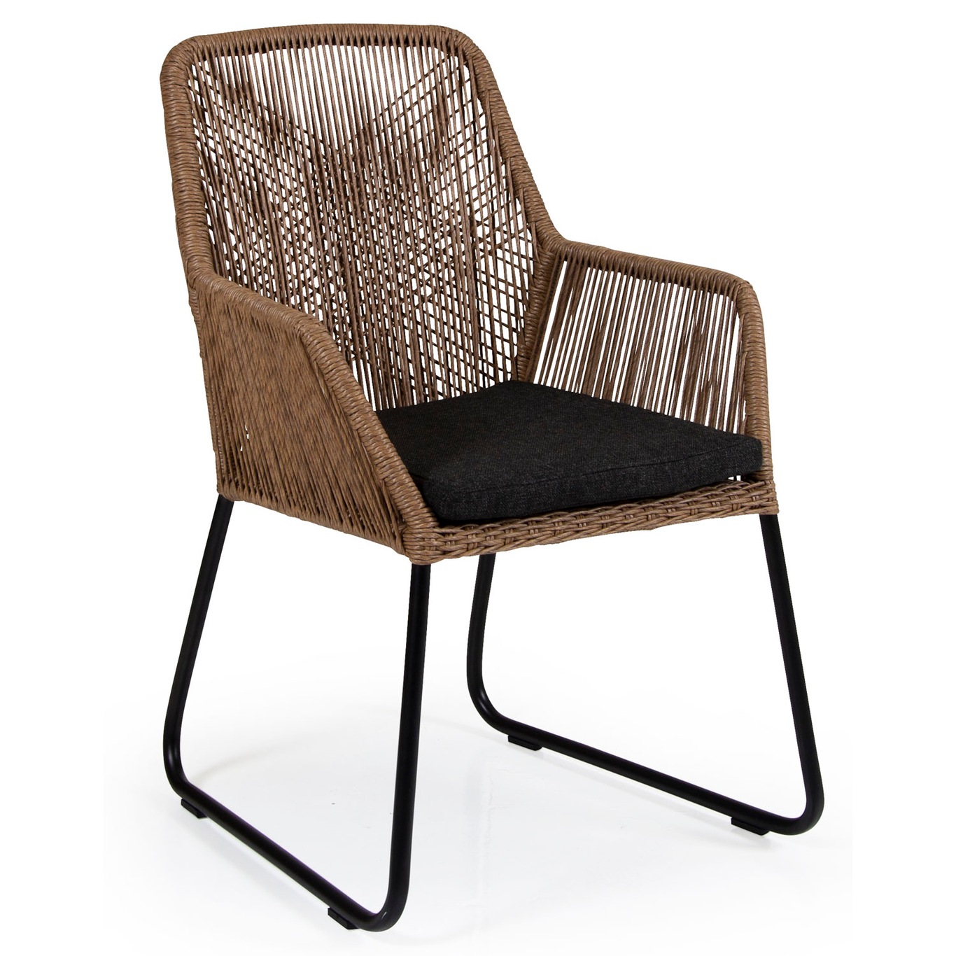 Midway Dining Chair with Pad, Nature