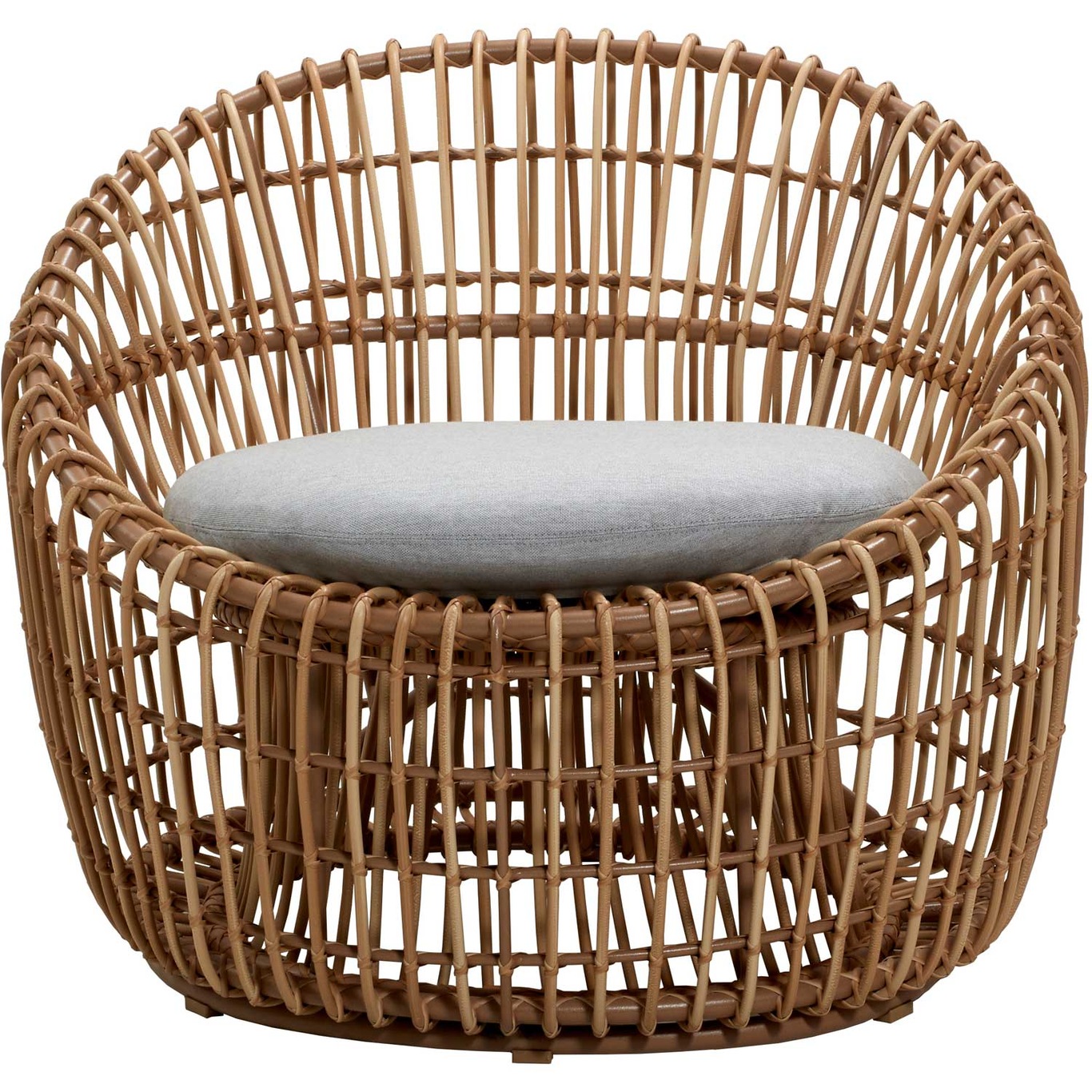 Nest Armchair Round Outdoor With Pillow