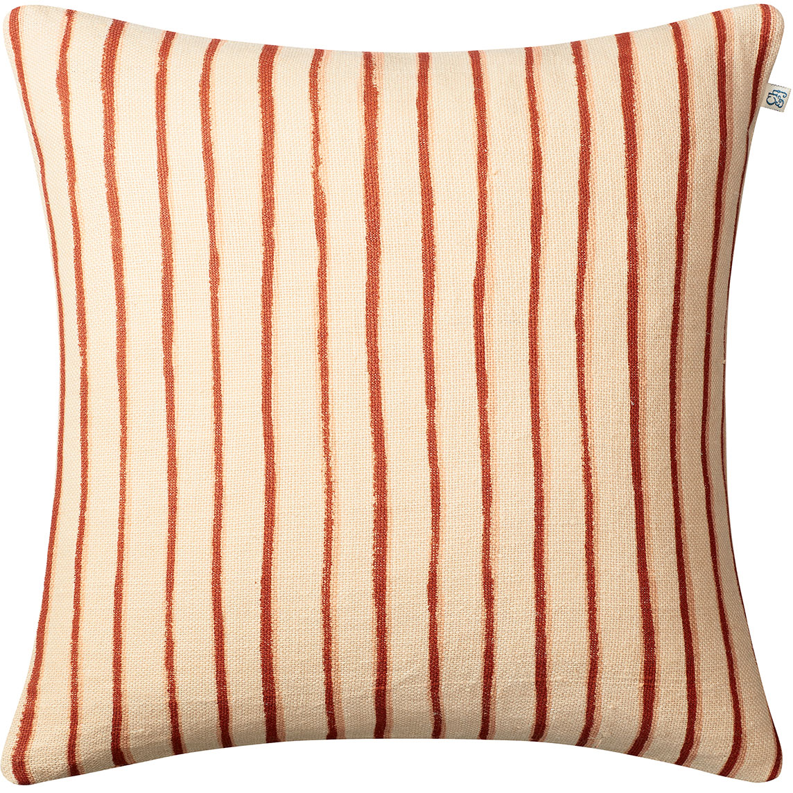Jaipur Stripe Tyynynpäällinen 50x50 cm, Light Beige / Apricot Orange / Rose