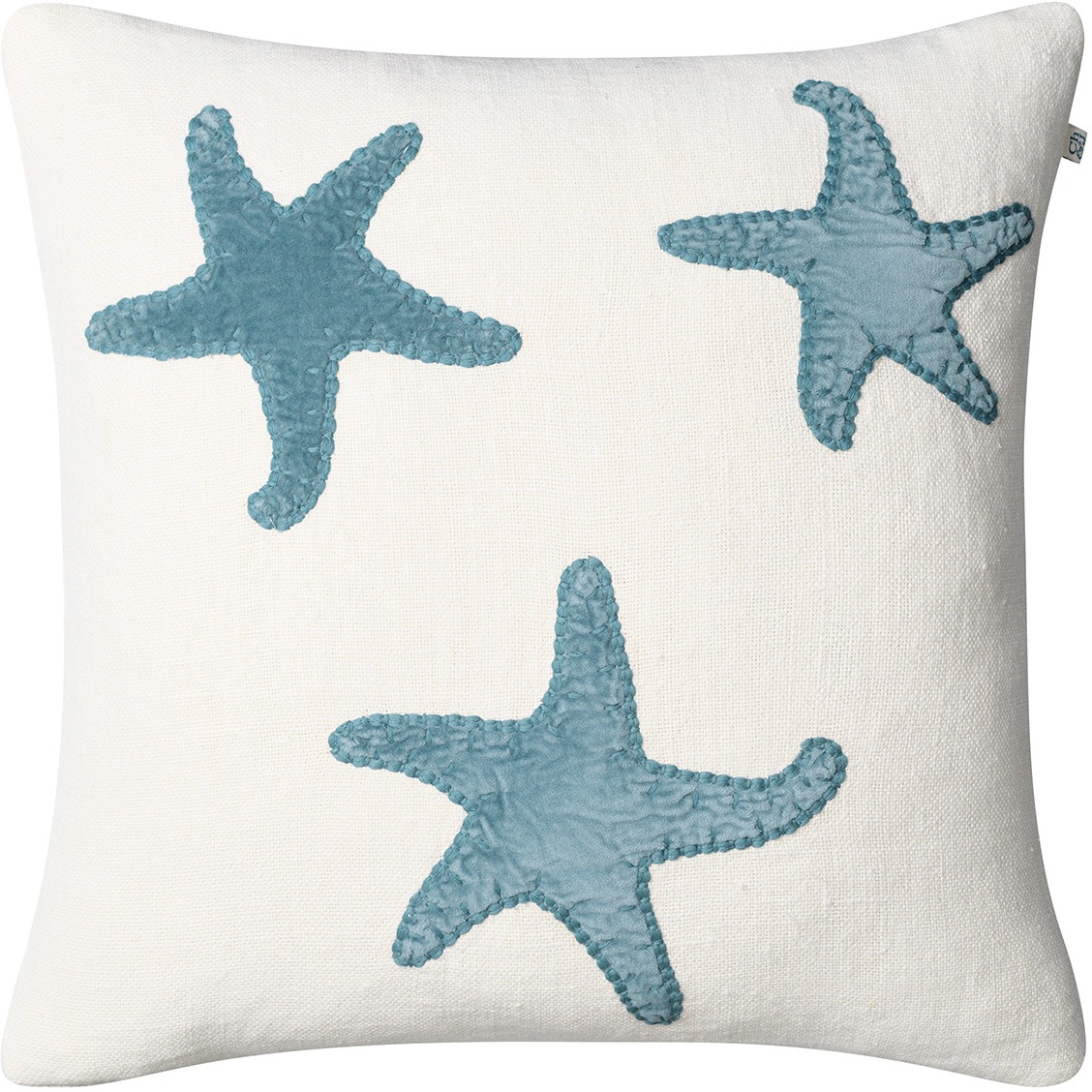 Star Fish Tyynynpäällinen 50x50 cm, Off-white / Heaven Blue