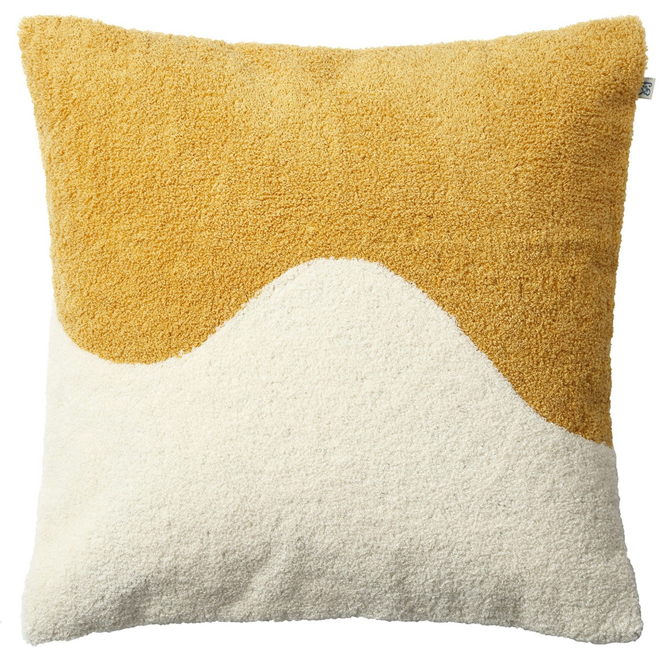 Yogi Tyynynpäällinen Spicy Yellow/Off-White, 50x50 cm