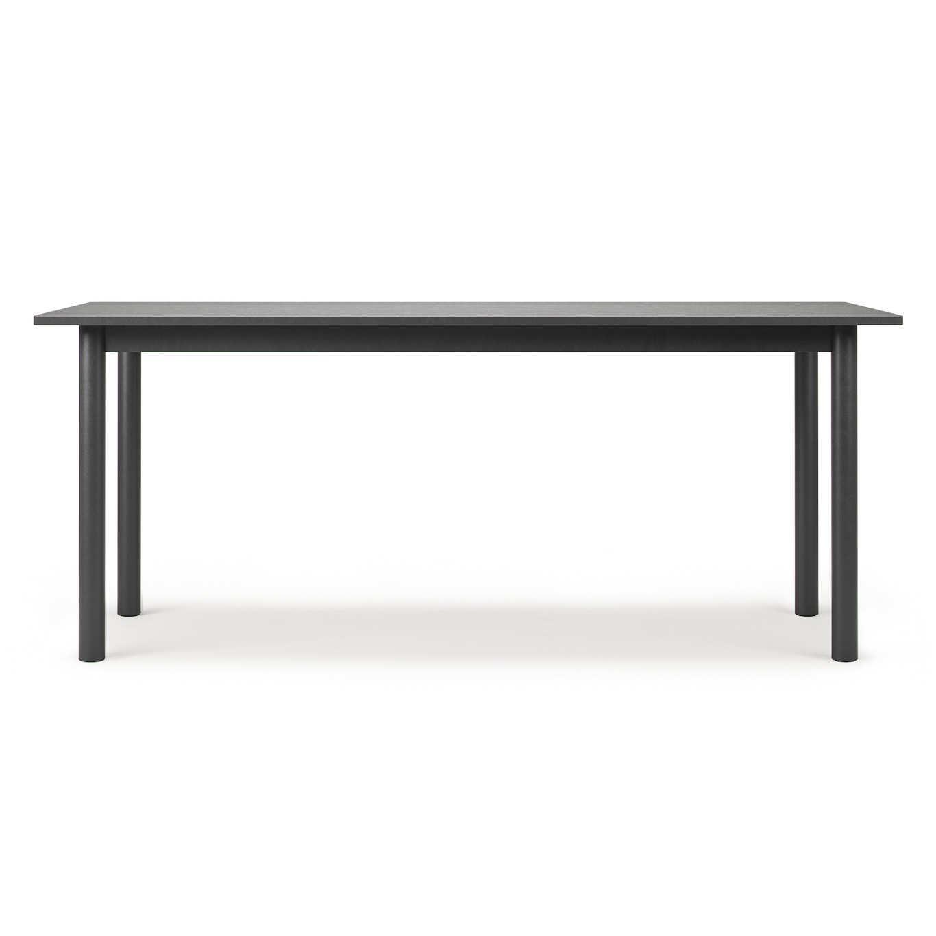 Milo C12 Ruokapöytä 84x180 cm, Musta