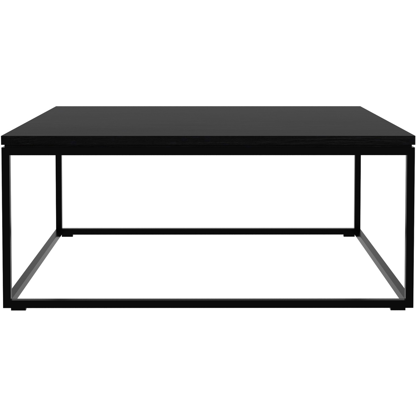 Thin Sohvapöytä Musta, 70x70 cm