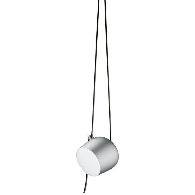 Aim Small Cable-plug Riippuvalaisin, Light Silver Anodized