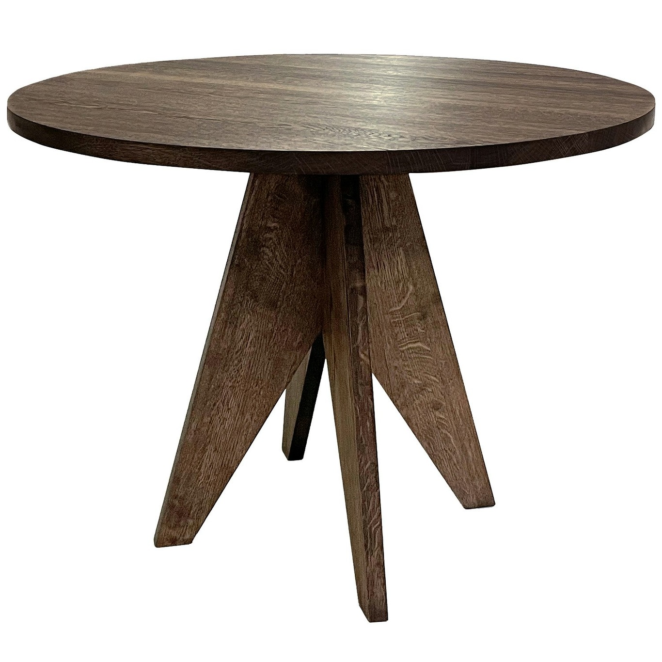 Pose Ruokapöytä Ø120 cm, Savustettu Tammi