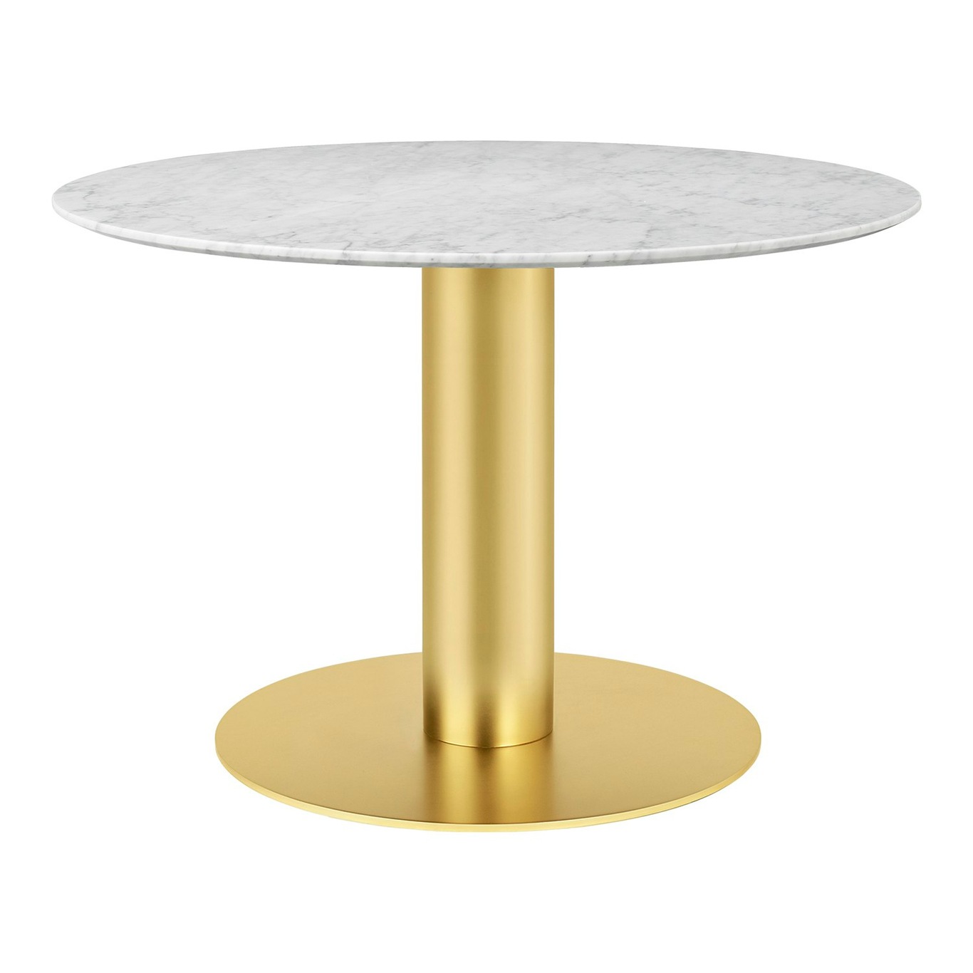2.0 Marmoripöytä, Marmori/Kulta, 110 cm