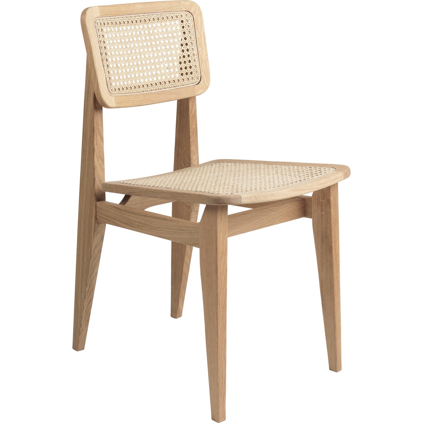 C-Chair Dining Chair, Cane
