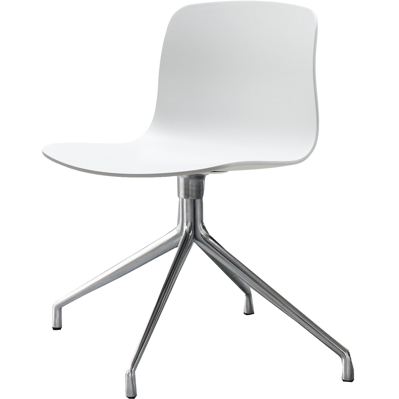 AAC 10 Tuoli, Kääntöalusta  Aluminium / Valkoinen