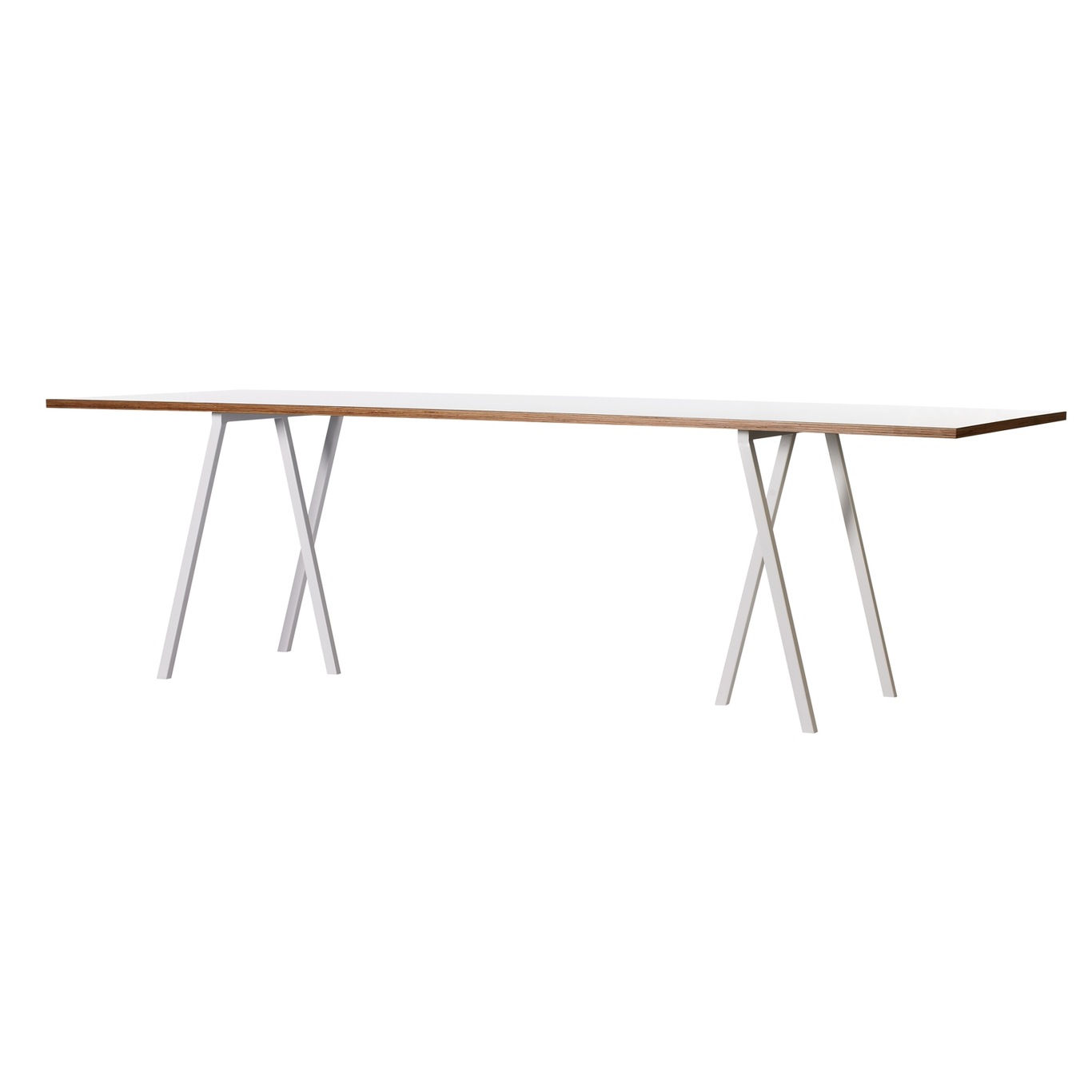 Loop Stand Table Pöytä 160 cm, Valkoinen