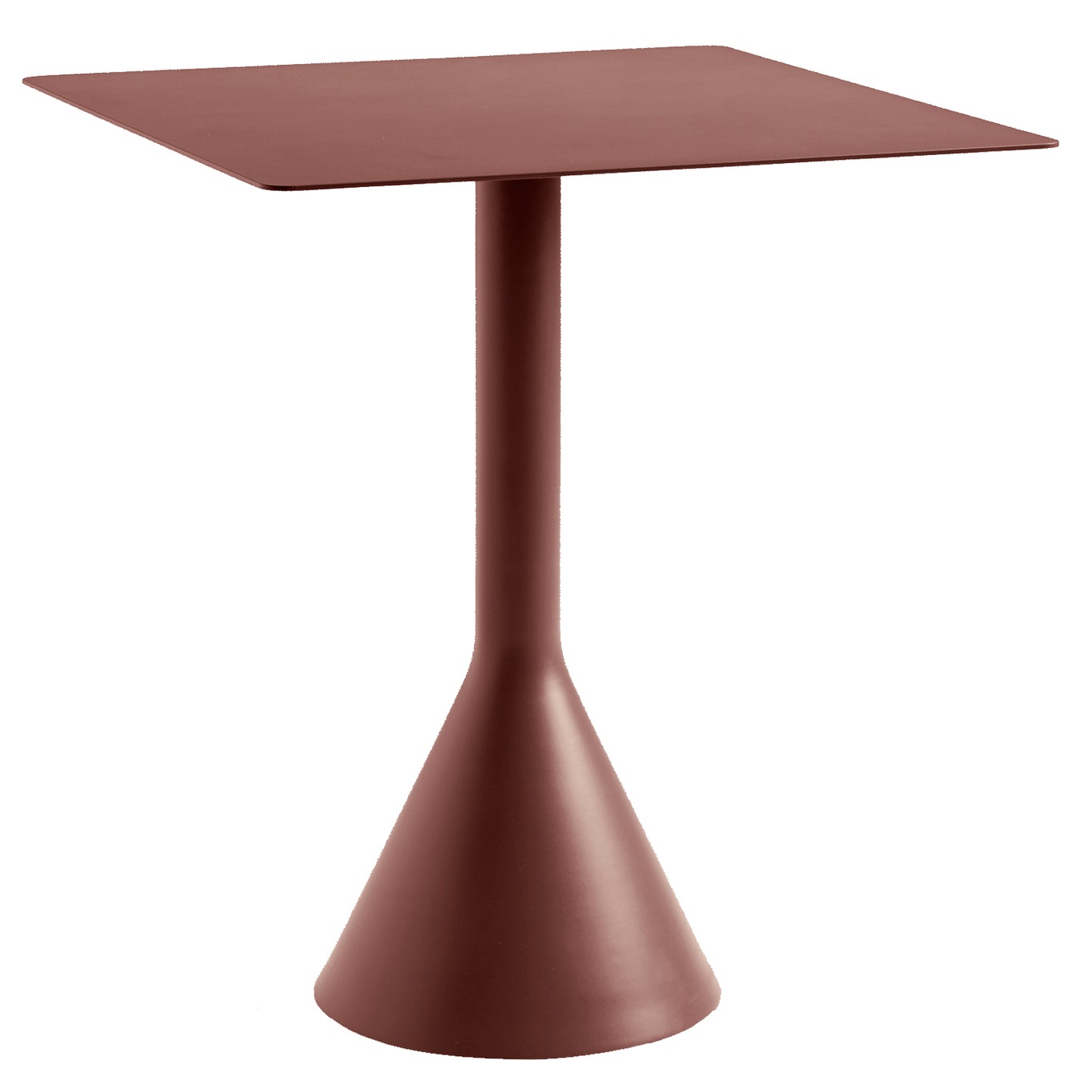Palissade Cone Pöytä 65x65 cm, Iron Red