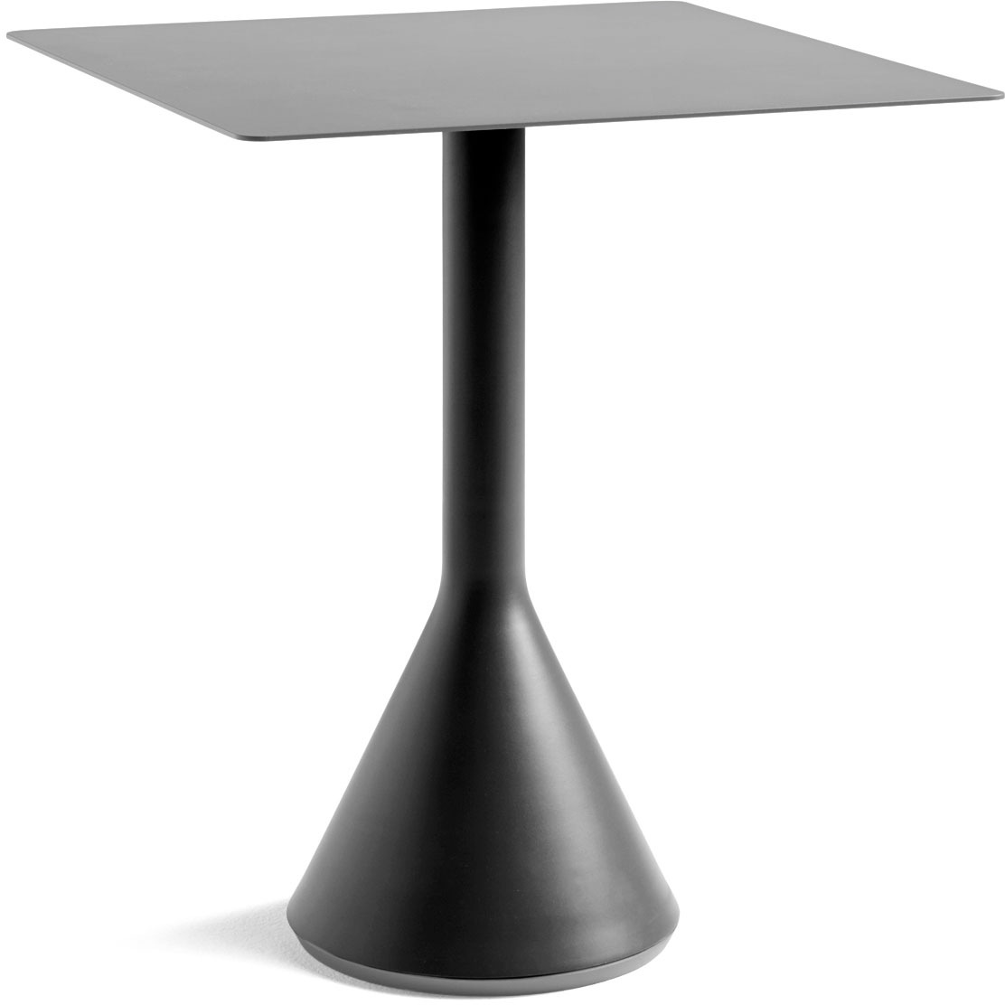 Palissade Cone Pöytä 65x65 cm, Antrasiitti