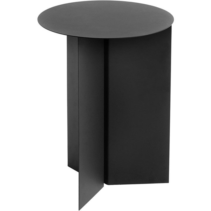 Slit Pöytä Teräs Ø35 cm, Musta