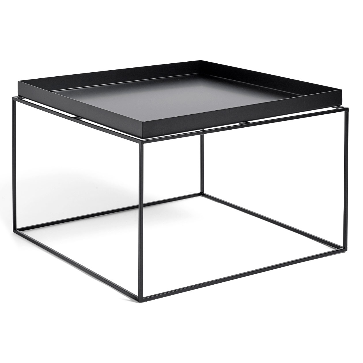 Tarjoilupöytä 60x60 cm, Musta