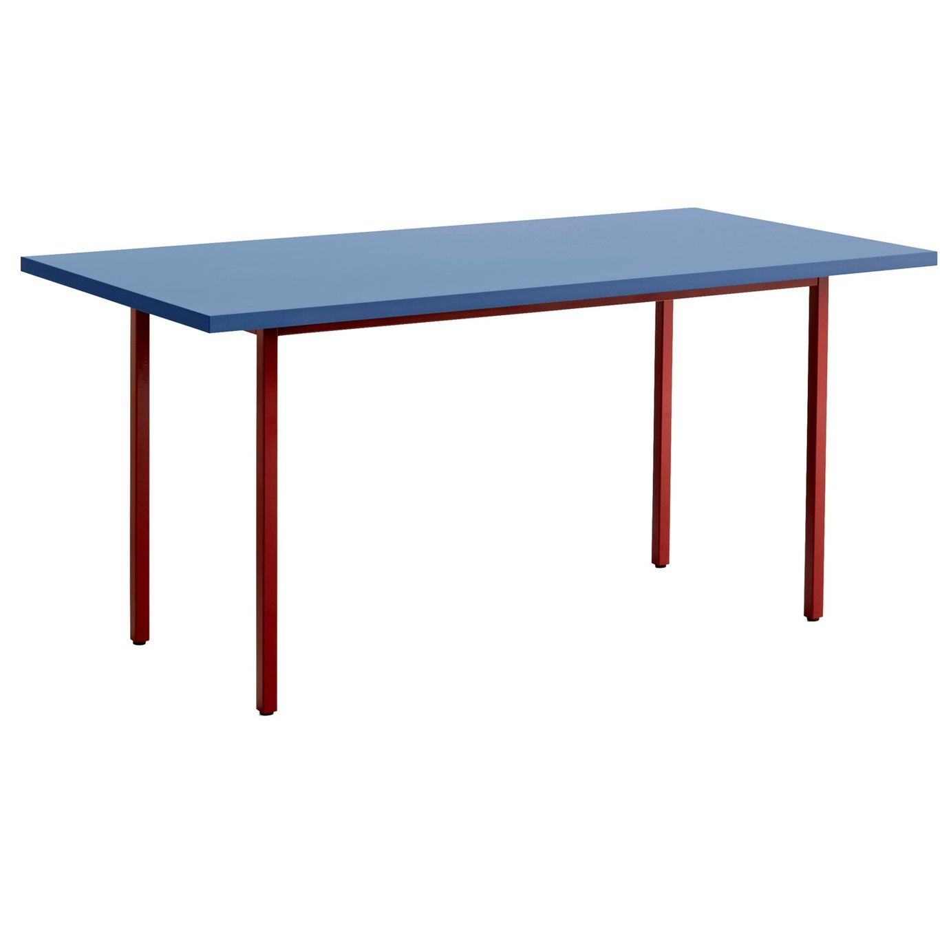 Two-Colour Pöytä 160x82 cm, Viininpunainen / Sininen