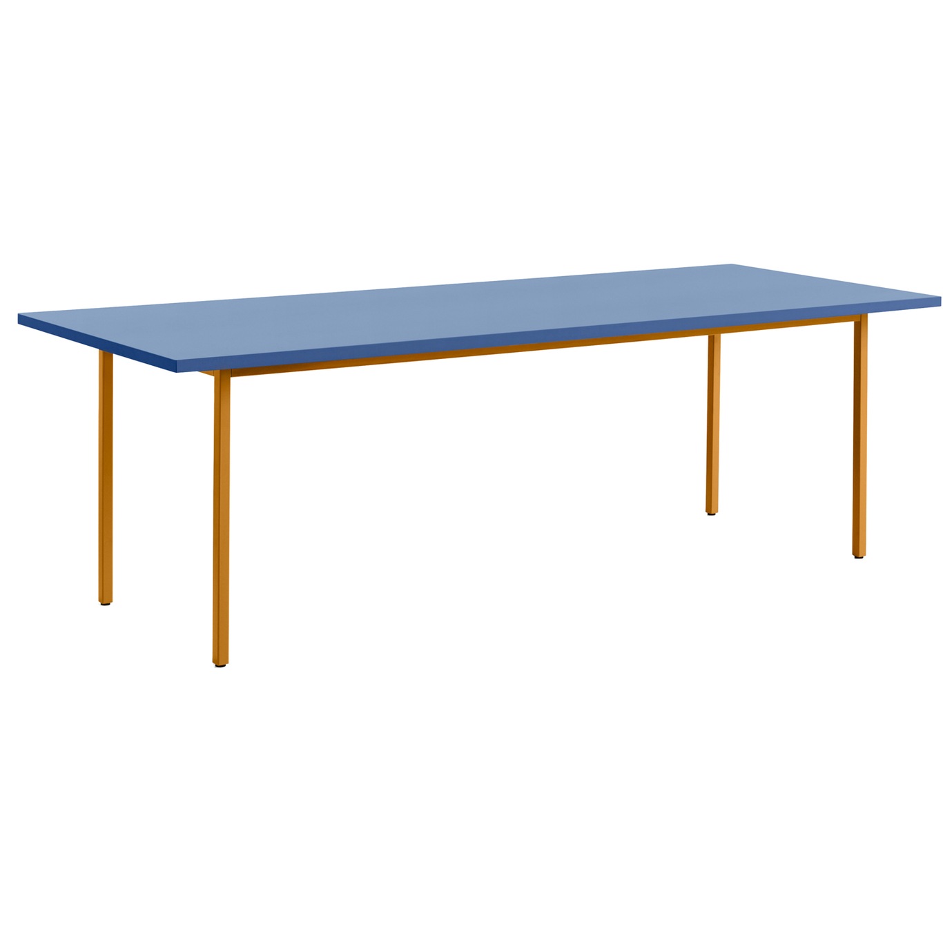 TwoColour Pöytä 240x90 cm, Ochre / Sininen