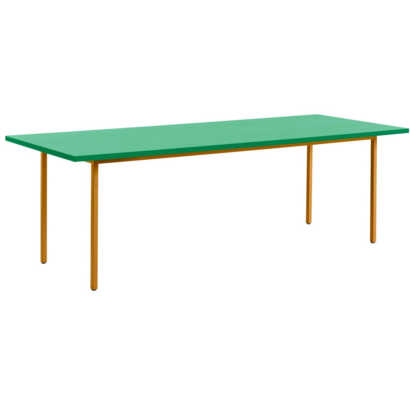 TwoColour Pöytä 240x90 cm, Ochre / Green Mint