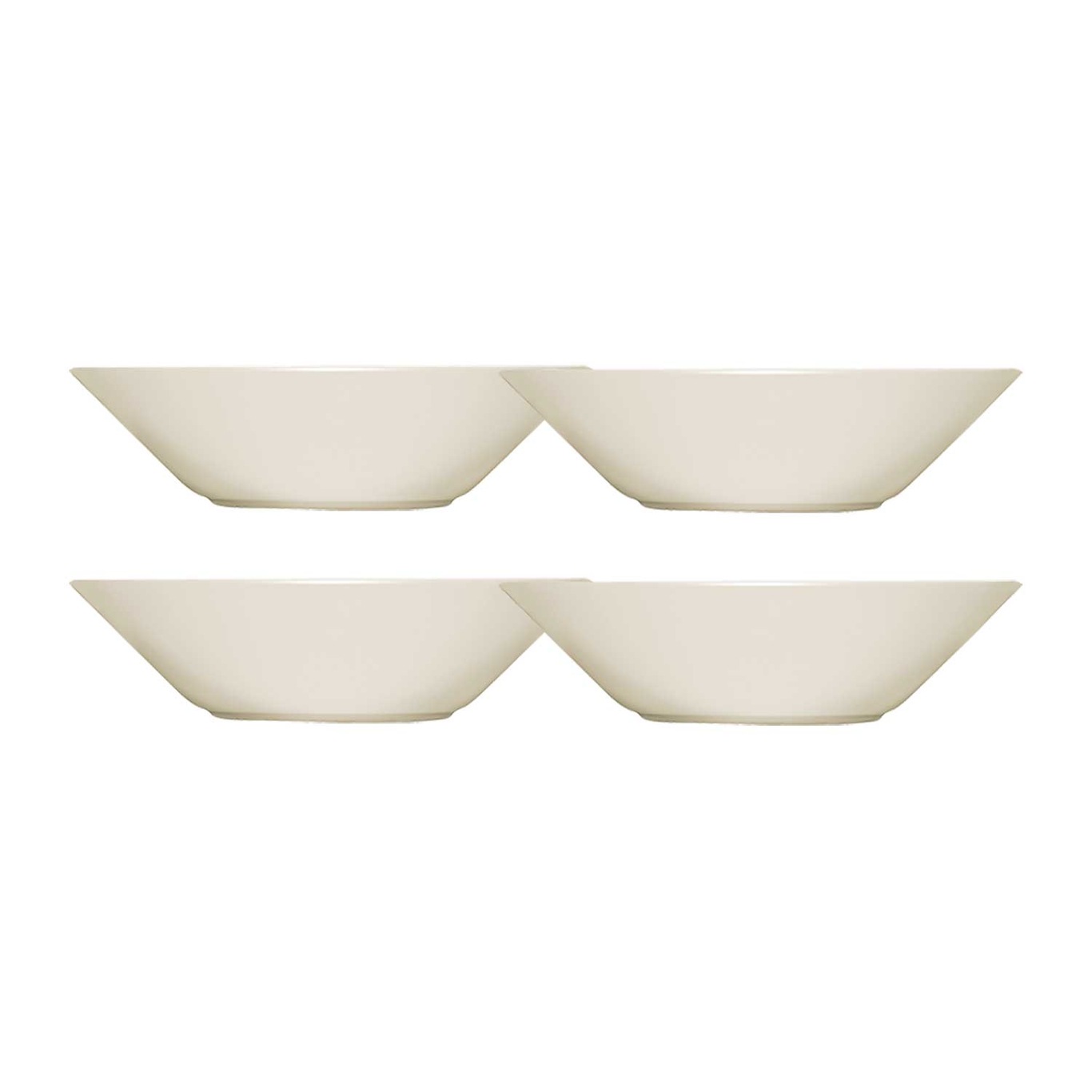 Teema Bowl 21 cm White, 4 Pcs