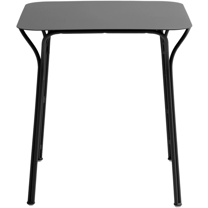 Hiray Pöytä Nelikulmainen 70x70 cm, Musta
