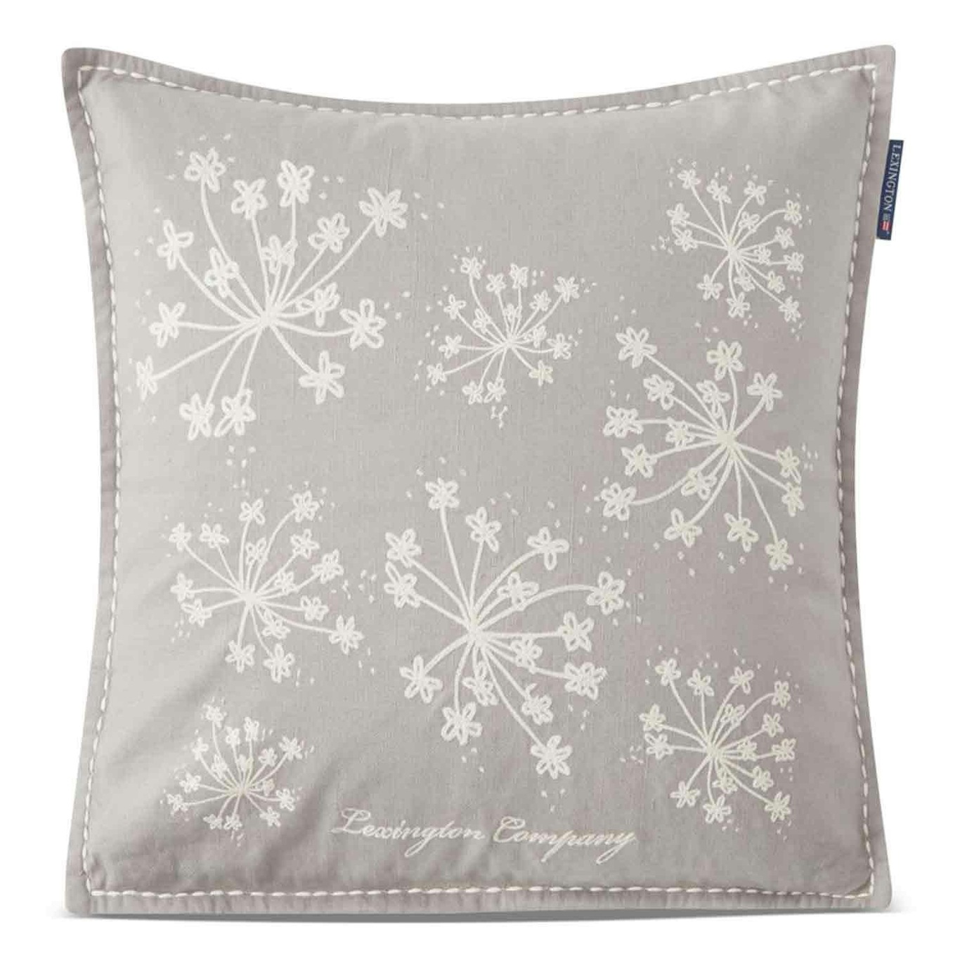 Flower Embroidered Tyynynpäällinen, 50x50 cm