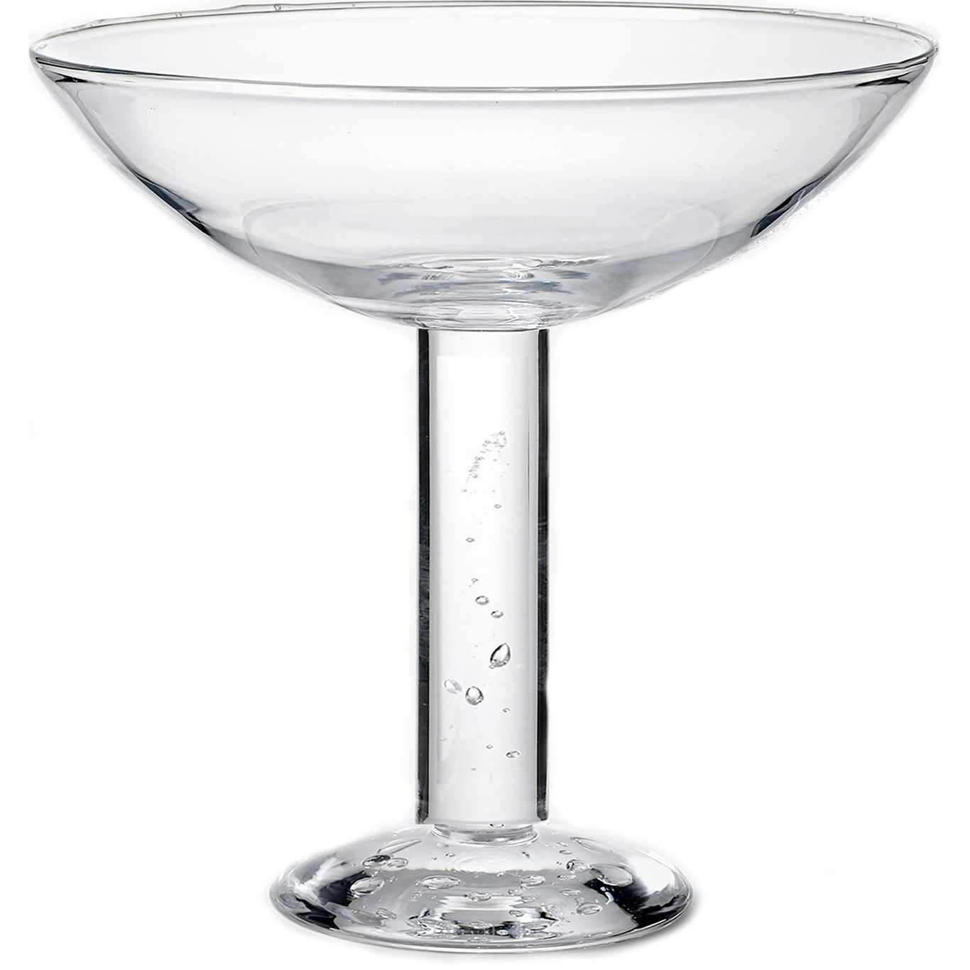 Bubble Glass Samppanjalasi 12.5 cm, plain top