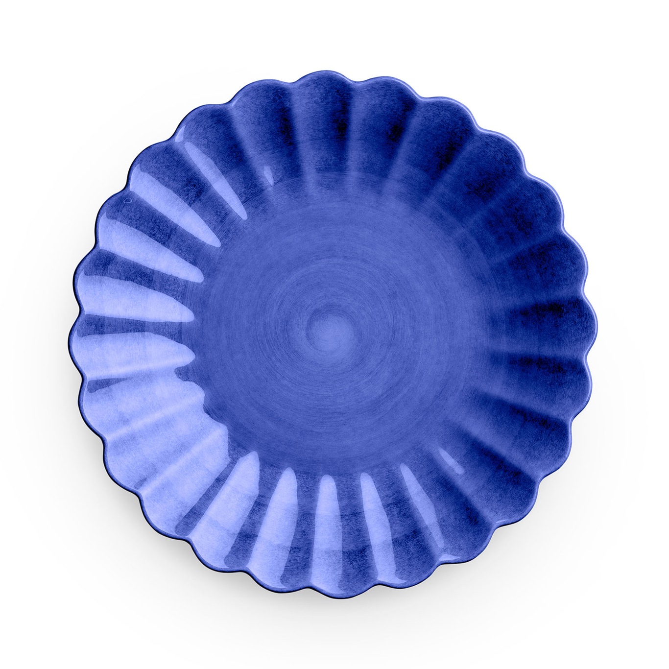 Oyster Lautanen, Sininen 20 cm