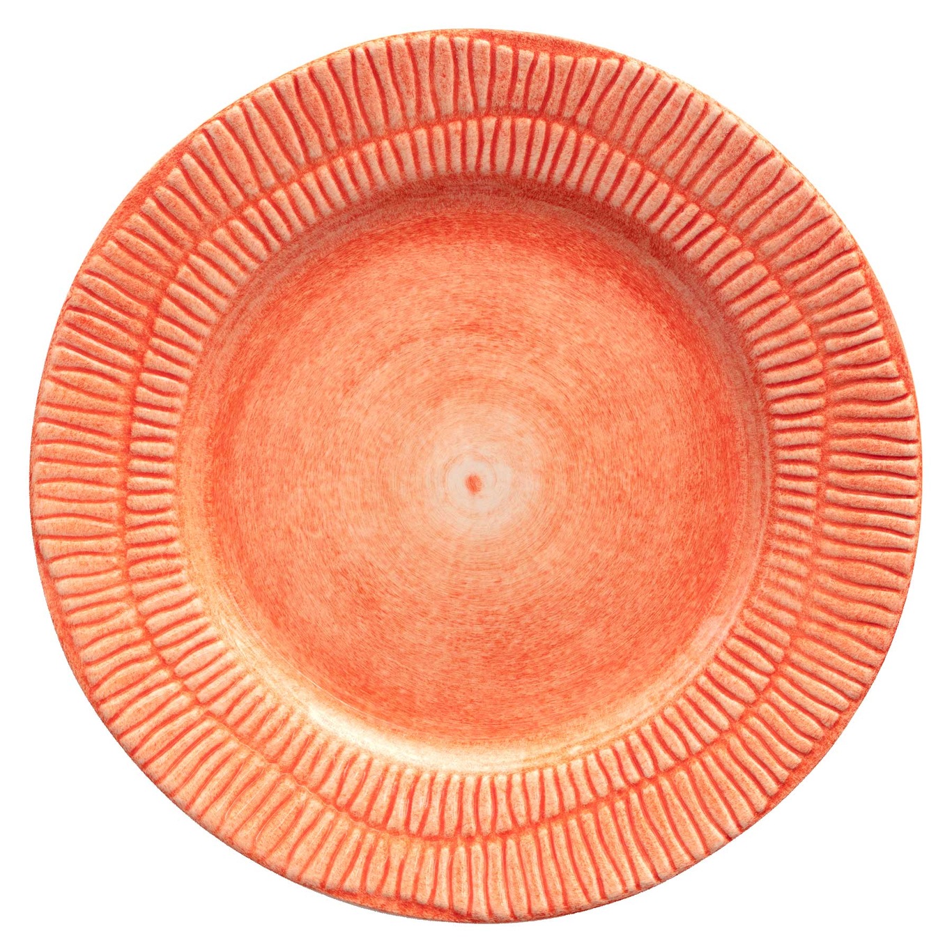 Stripes Lautanen 21 cm, Oranssi