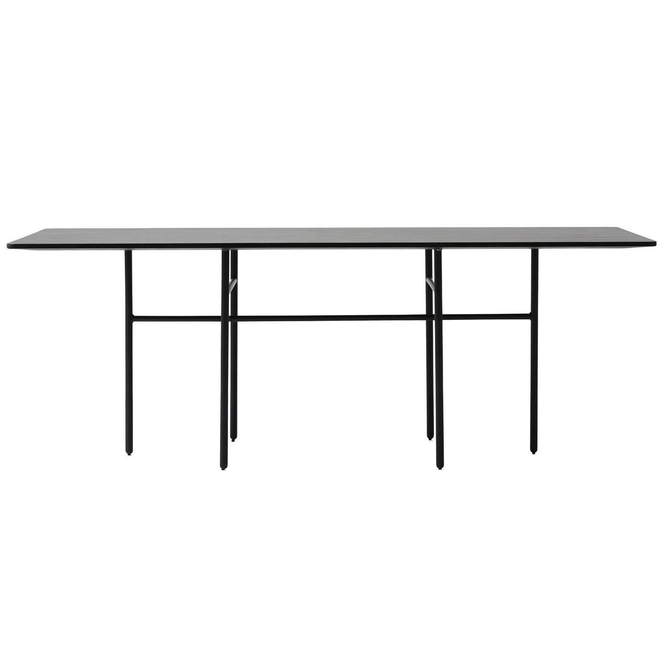 Snaregade Ruokapöytä 90x200 cm, Musta