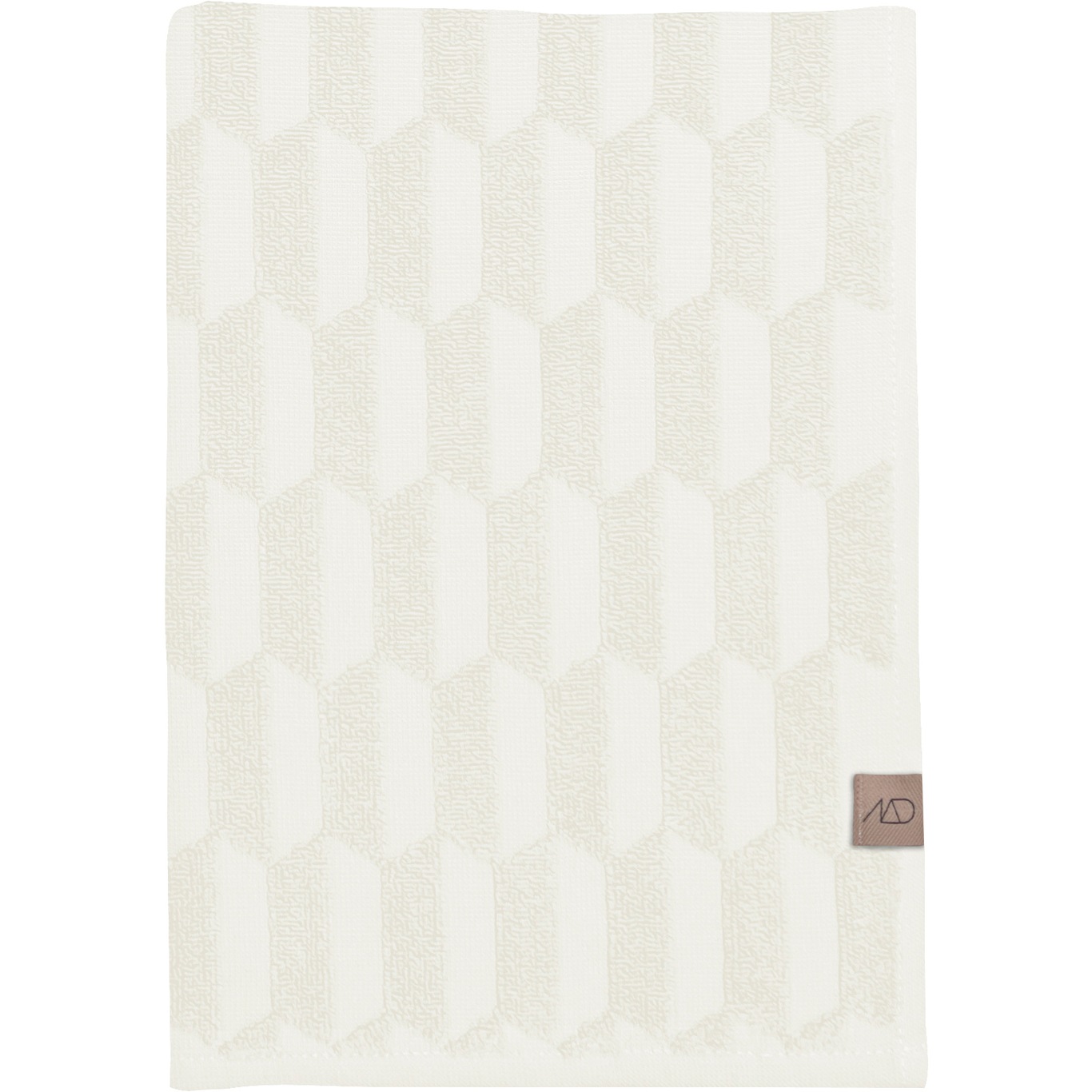 Geo Pyyhe Off-white 2-pakkaus, 35x55 cm