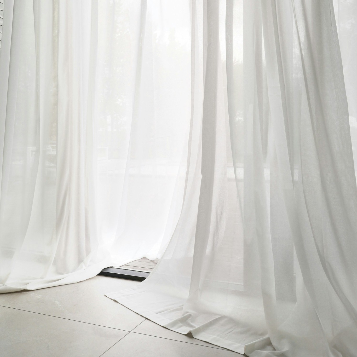 Mimmi Verho Kierrätetty Kangas Kaksinkertainen Leveys, Natural White, 290x250 cm