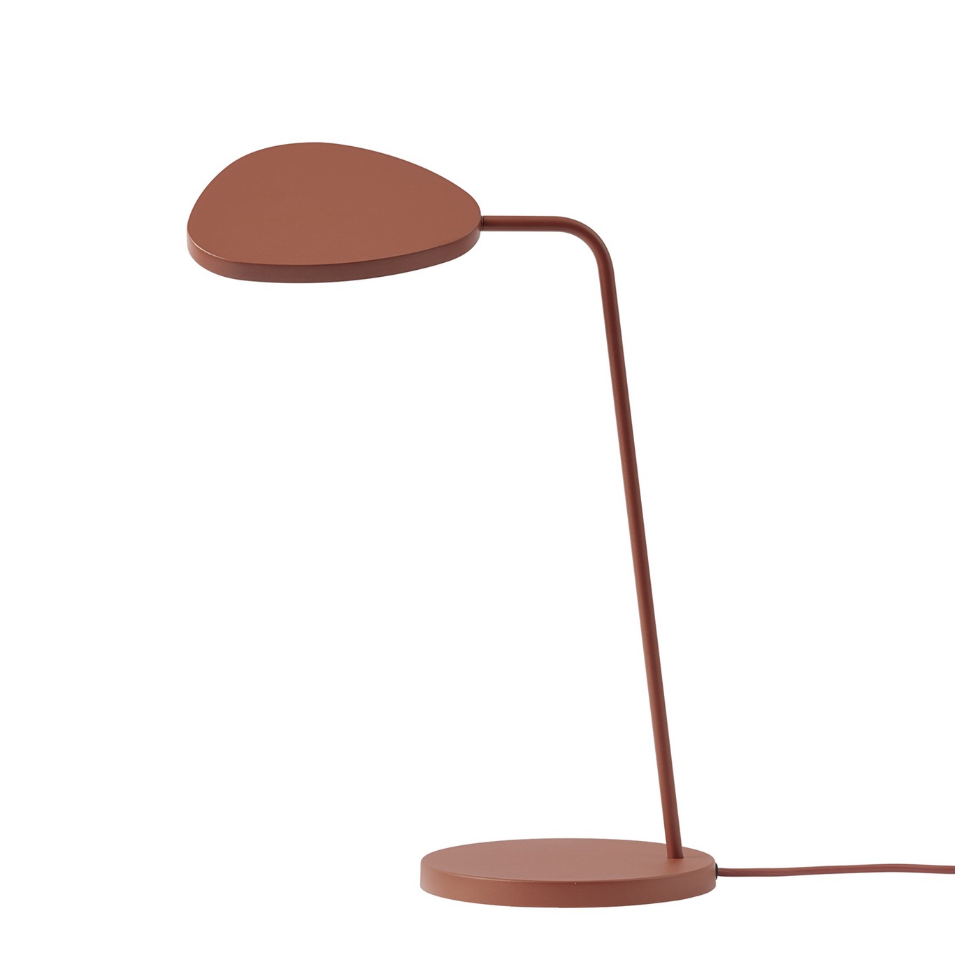 Leaf table lamp, Copper Brown