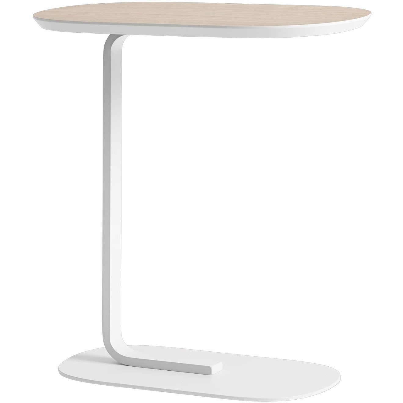 Relate Sivupöytä 60,5 cm, Tammiviilu / Off-white