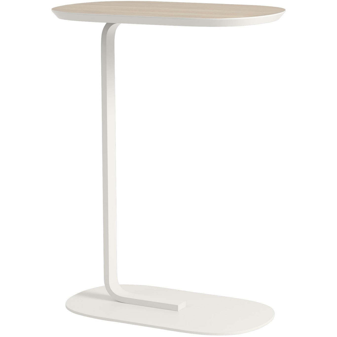 Relate Sivupöytä 73,5 cm, Tammiviilu / Off-white