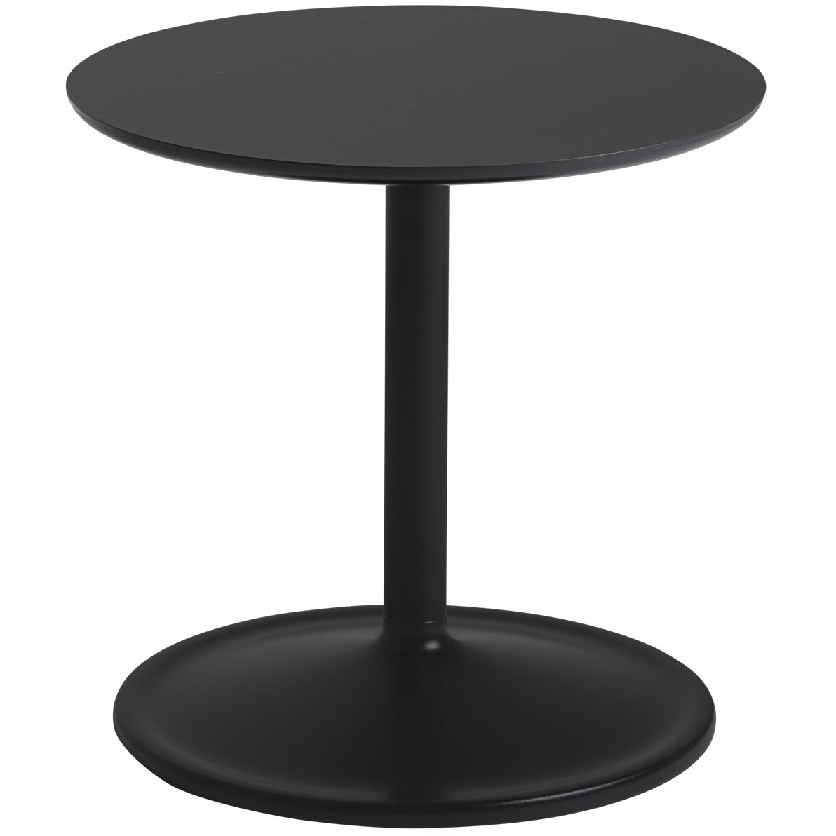Soft Sivupöytä Ø41 h:40 cm, Musta