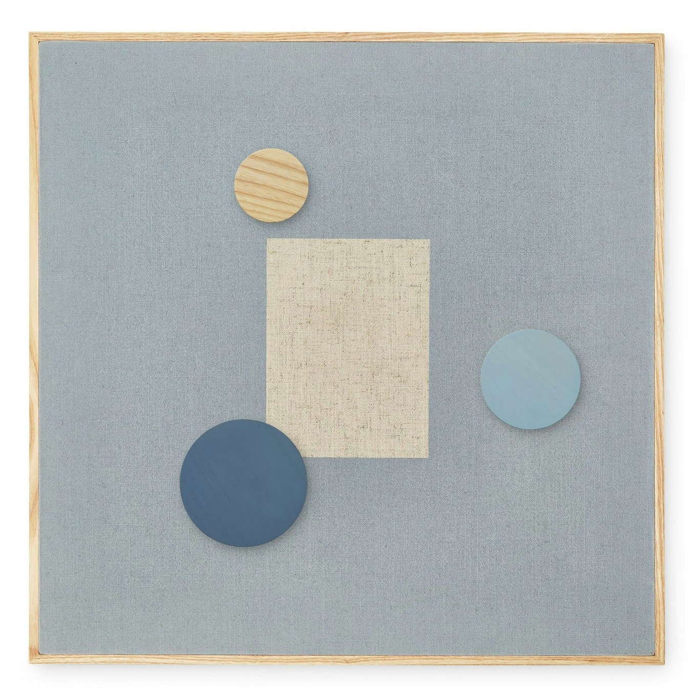 Viestitaulu Magneettinen 51,2x51,2 cm, Sininen