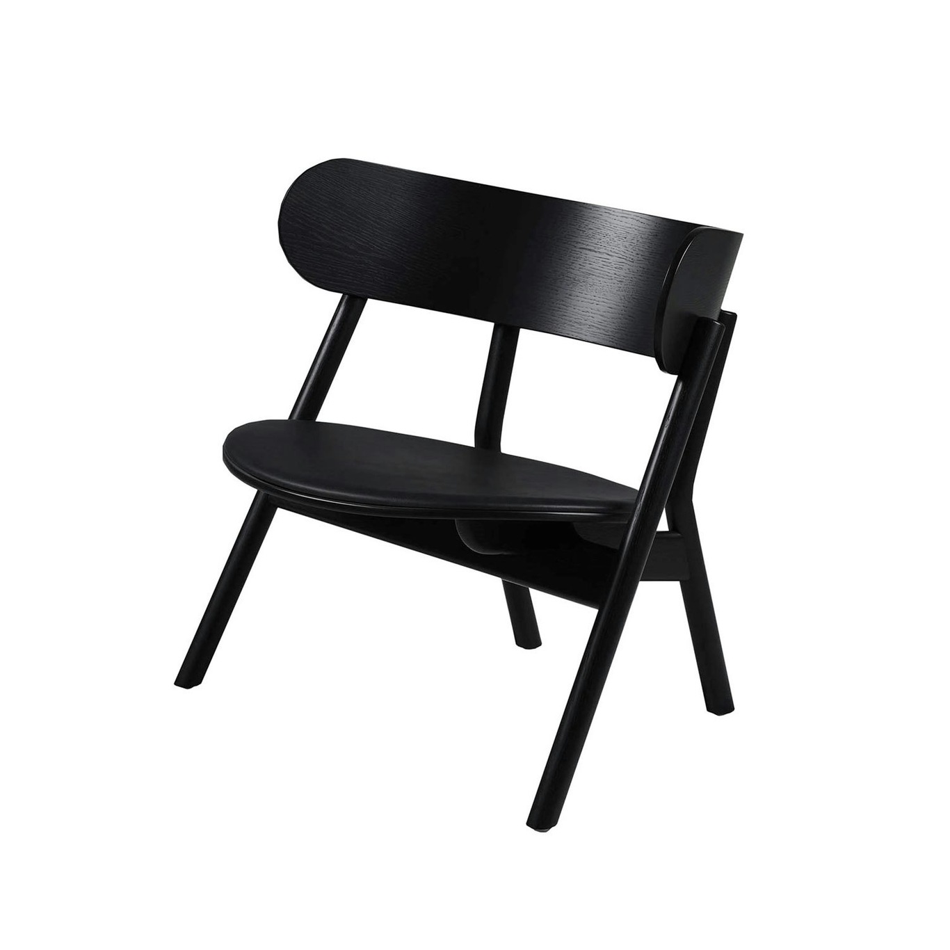 Oaki Lounge Chair, Black