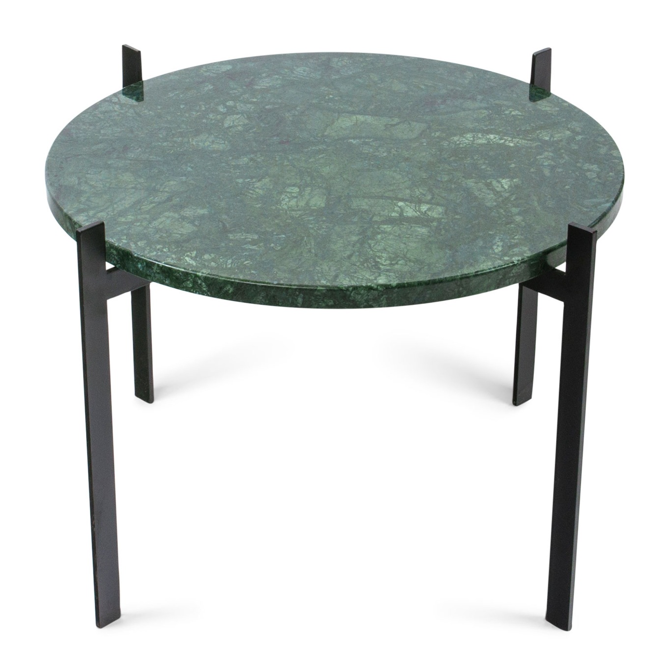 Single Deck Pöytä, Vihreä Marmori/Musta