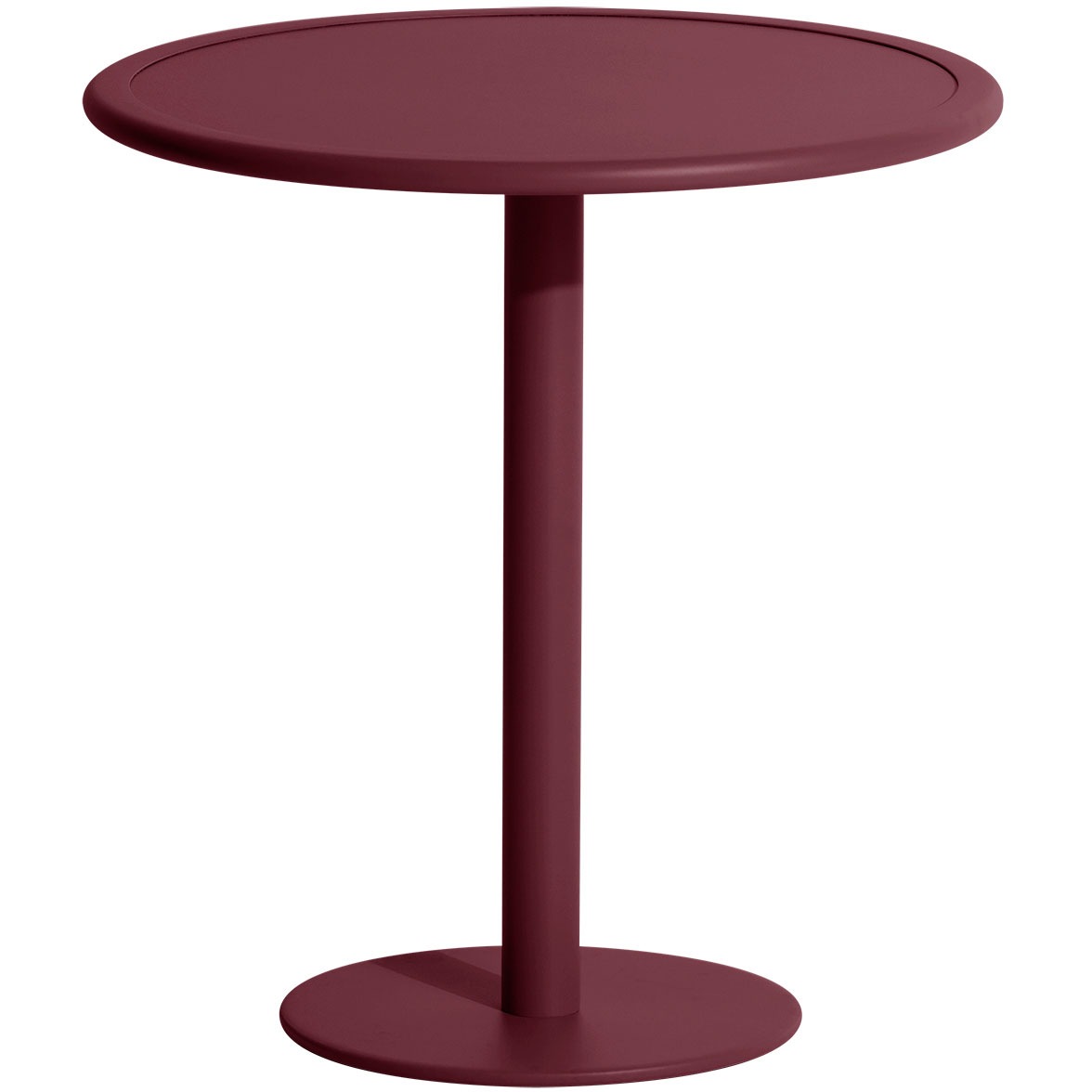 Week-End Bistro-Pöytä 60 cm, Burgundinpunainen
