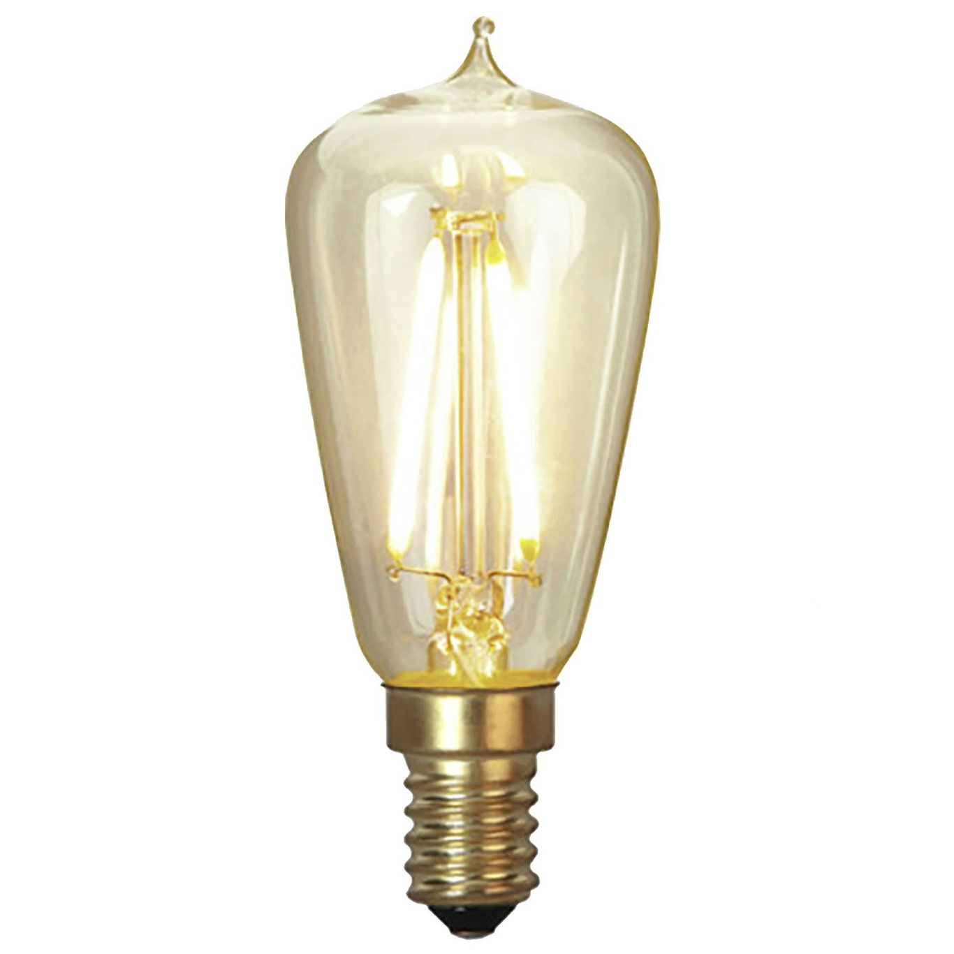 Led-Hehkulamppu E14 St38 Soft Glow Dimmable, Transparent