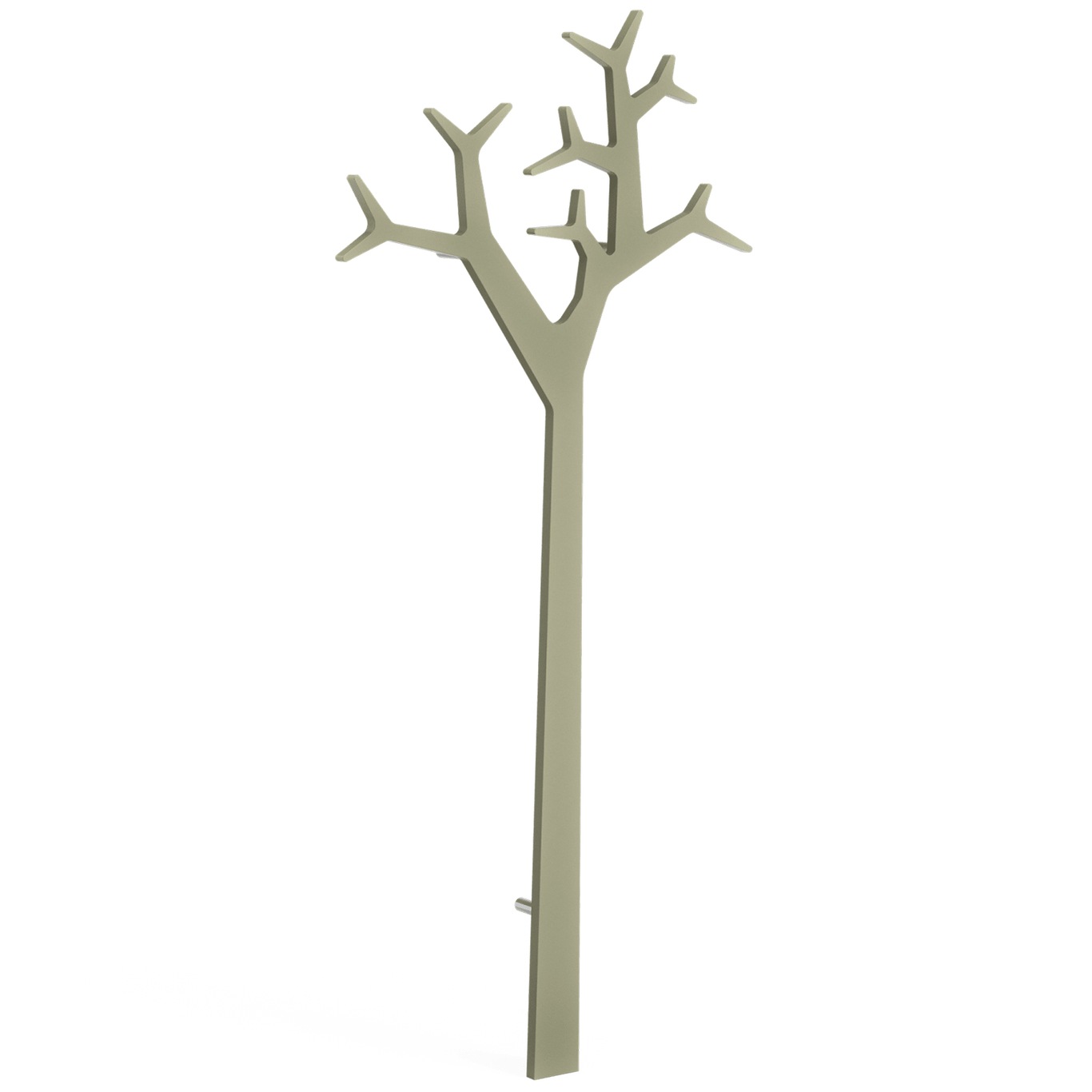 Tree Takkinaulakko Seinään Kiinnitettävä 194 cm, Valkoinen