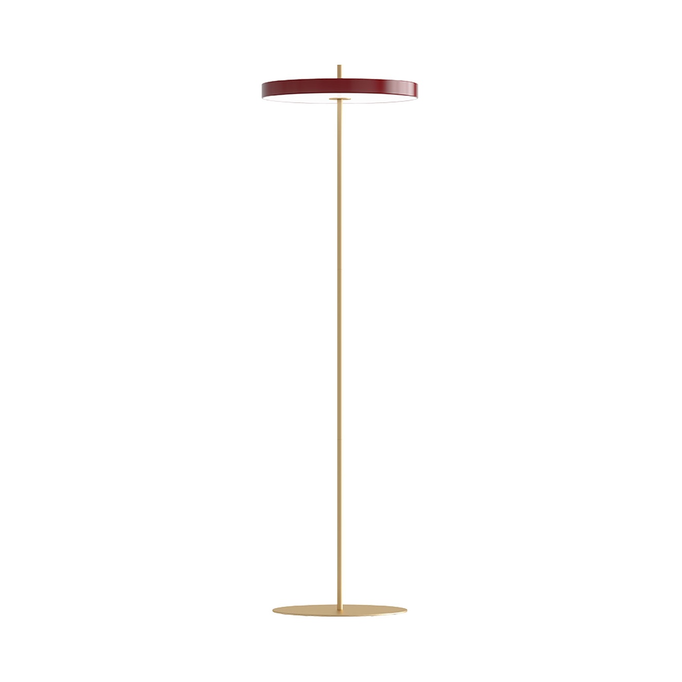 Asteria Floor Lamp, Ruby Red